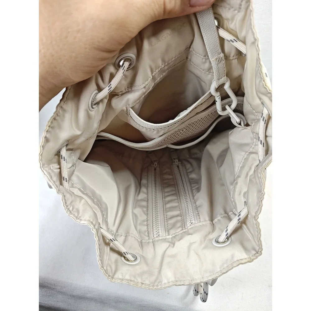 Dagne‎ Dover NOVA White Sling Bag Backpack Crossbody Carryall Satchel Sack